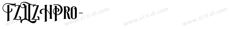 FZLTZHPro字体转换