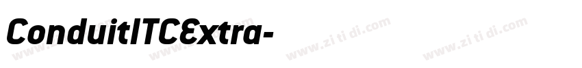 ConduitITCExtra字体转换