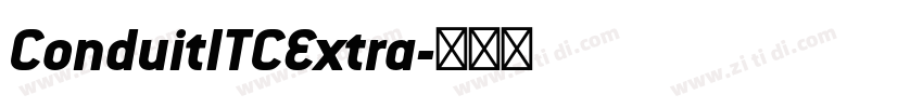 ConduitITCExtra字体转换