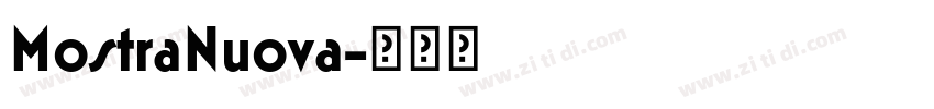 MostraNuova字体转换