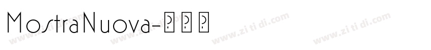 MostraNuova字体转换