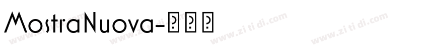 MostraNuova字体转换