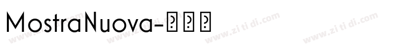 MostraNuova字体转换