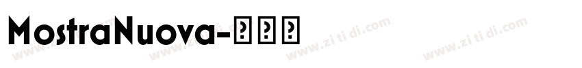 MostraNuova字体转换