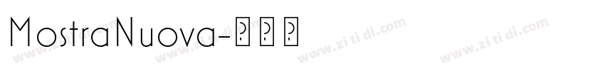 MostraNuova字体转换