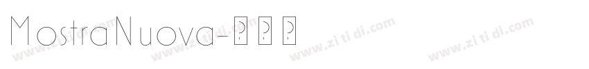 MostraNuova字体转换