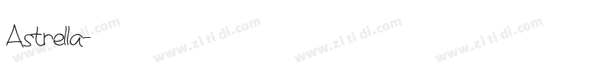 Astrella字体转换