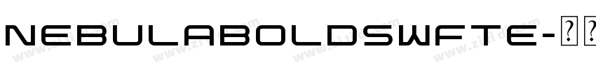 NebulaBoldSWFTE字体转换