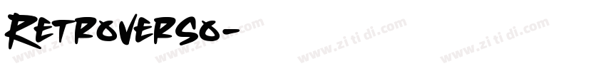 Retroverso字体转换