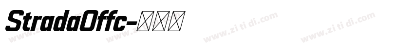 StradaOffc字体转换 StradaOffc字体转换