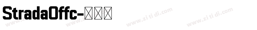 StradaOffc字体转换 StradaOffc字体转换