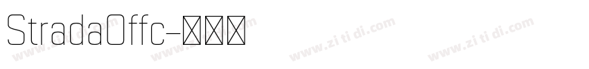 StradaOffc字体转换 StradaOffc字体转换