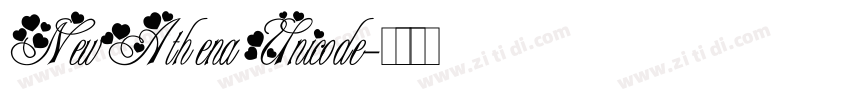 NewAthenaUnicode字体转换