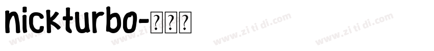 nickturbo字体转换
