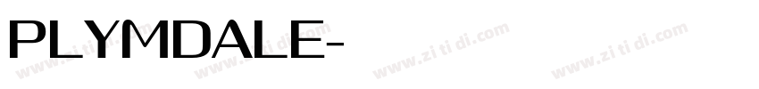 Plymdale字体转换