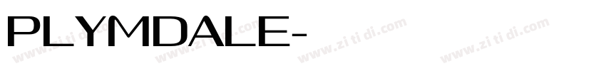 Plymdale字体转换