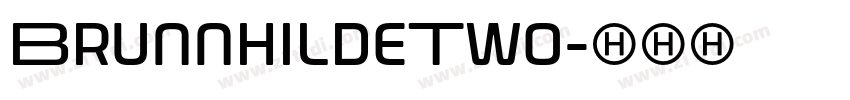 BrunnhildeTwo字体转换