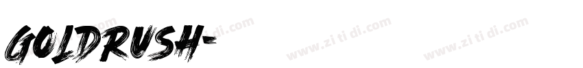 GoldRush字体转换