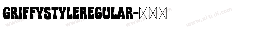 GriffystyleRegular字体转换