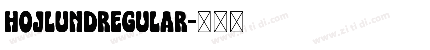 HojlundRegular字体转换