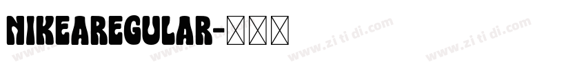 NIKEARegular字体转换