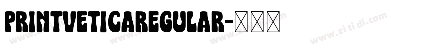 PrintveticaRegular字体转换