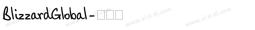 BlizzardGlobal字体转换