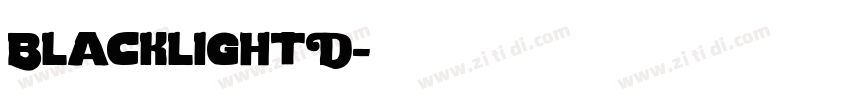 BlacklightD字体转换