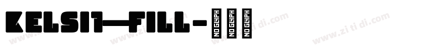 kelsi1—fill字体转换