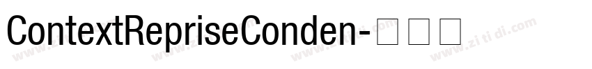 ContextRepriseConden字体转换