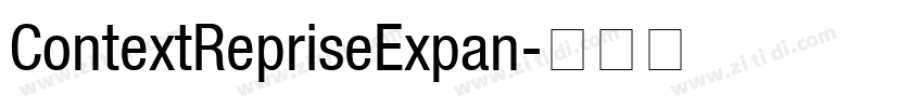 ContextRepriseExpan字体转换