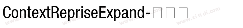 ContextRepriseExpand字体转换