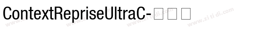 ContextRepriseUltraC字体转换
