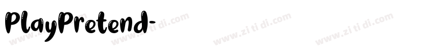PlayPretend字体转换