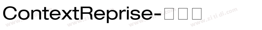 ContextReprise字体转换