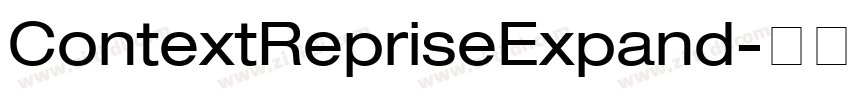 ContextRepriseExpand字体转换