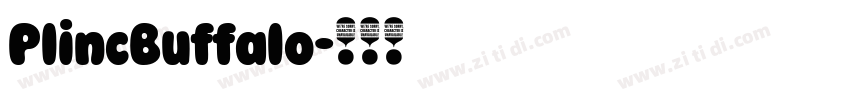 PlincBuffalo字体转换