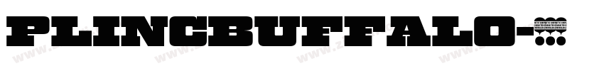 PlincBuffalo字体转换
