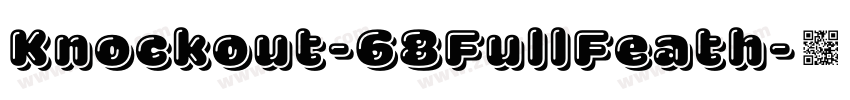 Knockout-68FullFeath字体转换