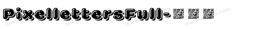 PixellettersFull字体转换