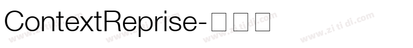 ContextReprise字体转换