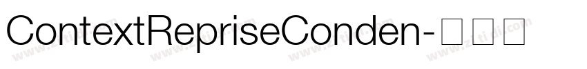 ContextRepriseConden字体转换