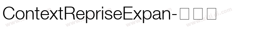 ContextRepriseExpan字体转换