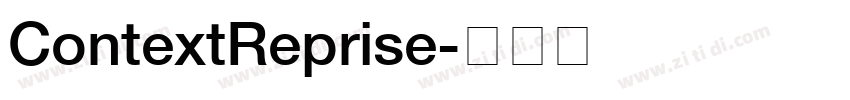 ContextReprise字体转换