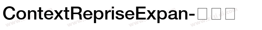 ContextRepriseExpan字体转换