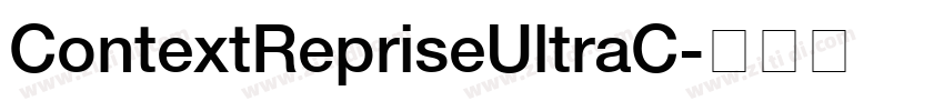 ContextRepriseUltraC字体转换