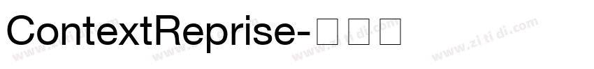 ContextReprise字体转换