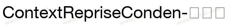 ContextRepriseConden字体转换