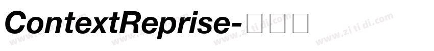 ContextReprise字体转换