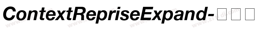 ContextRepriseExpand字体转换